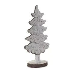 Christmas Decorations>Kirklands Home Carved Swoop Silhouette 2-pc. Christmas Tree Set