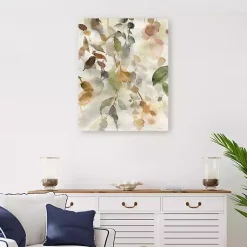 Kirklands Home Cascading Nature II Canvas Art Print Tan New