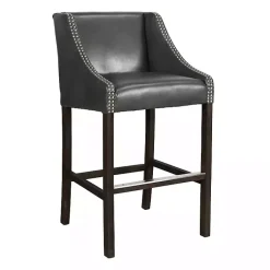 Kirklands Home Castaic Barstool Gray Best