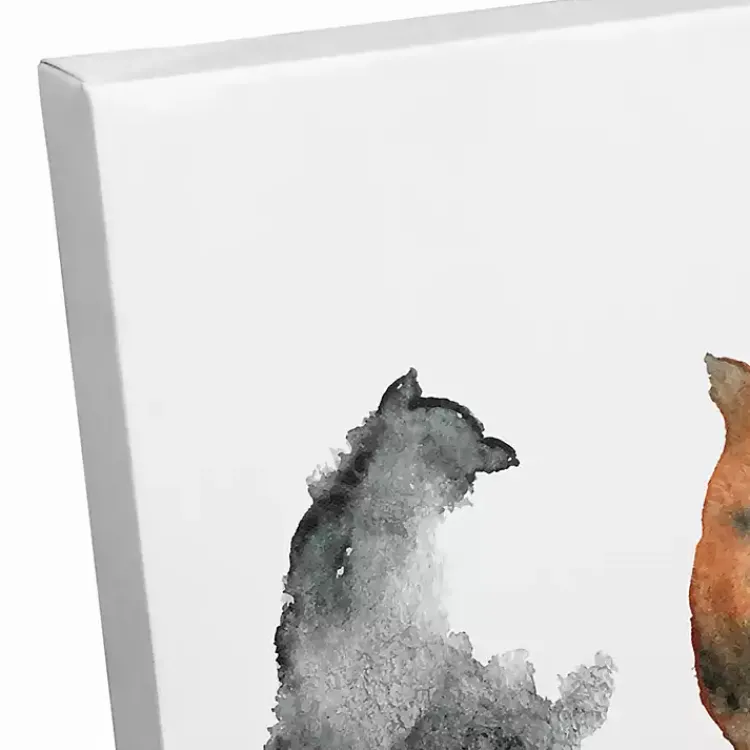 Kirklands Home Cat Lady Canvas Art Print, 18x12 in.