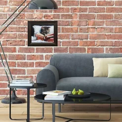 Kirklands Home Cat Reading Framed Art Print Online