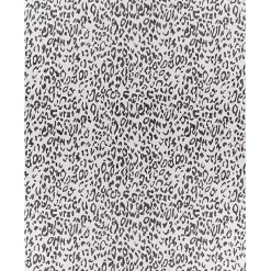 Kirklands Home Cauli Leopard Print Outdoor Rug, 7x10 Black Clearance