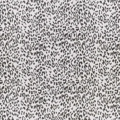 Kirklands Home Cauli Leopard Print Outdoor Rug, 6x6 Black Outlet