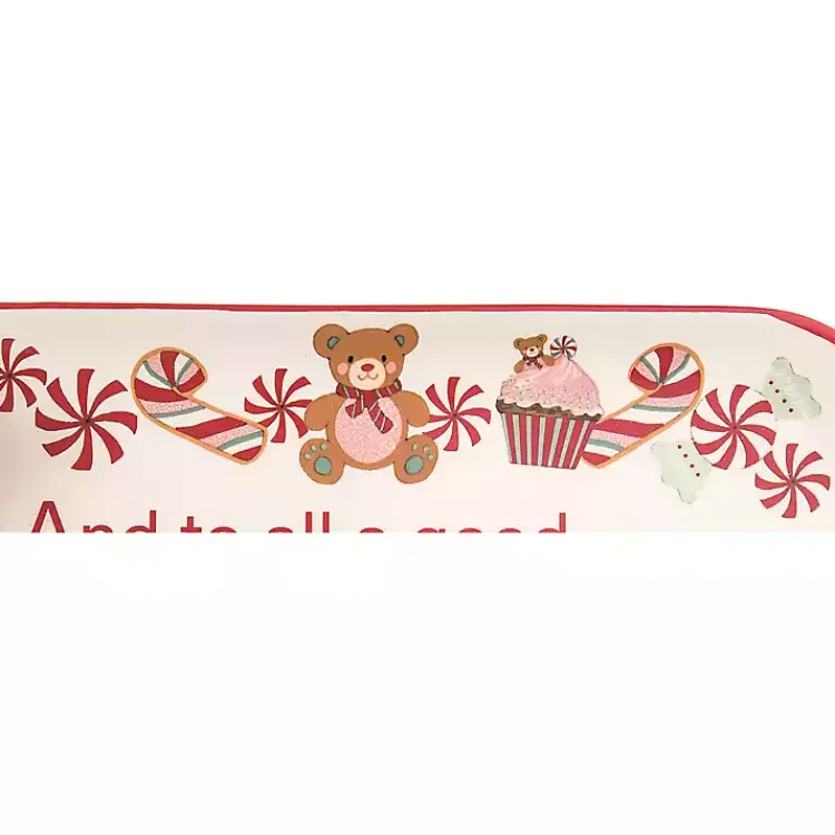Christmas Dining & Entertaining>Kirklands Home Ceramic Santa Boots Christmas Serving Tray