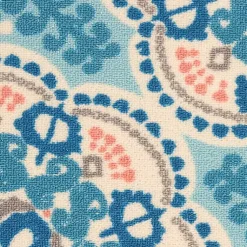 Kirklands Home Cerulean Medallion Outdoor Area Rug, 5x7 Hot