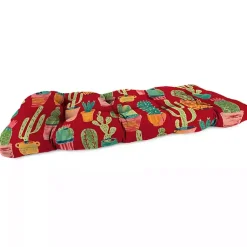 Kirklands Home Cetera Sunrise Outdoor Settee Cushion Outlet