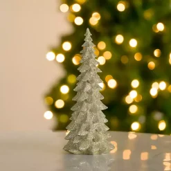 Christmas Decorations>Kirklands Home Champagne Glitter Christmas Tree, 13 in. Gold