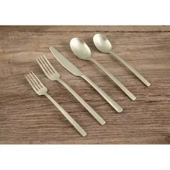 Kirklands Home Champagne Glimmer 20-pc. Flatware Set Gold Discount