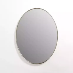 Kirklands Home Champagne Nouveau Oval Wall Mirror New