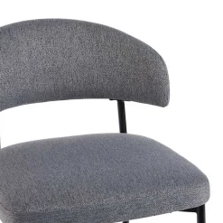 Kirklands Home Charcoal and Black Curved Counter Stools, Set of 2 Gray Online