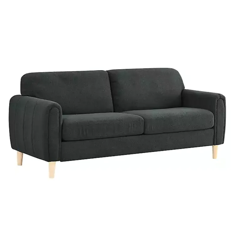 Kirklands Home Charcoal Lyon Sofa Gray Hot