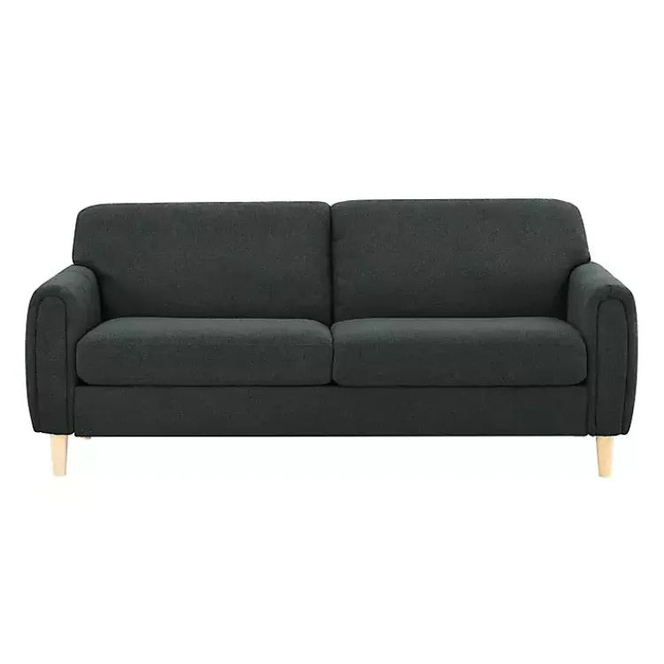 Kirklands Home Charcoal Lyon Sofa Gray Hot