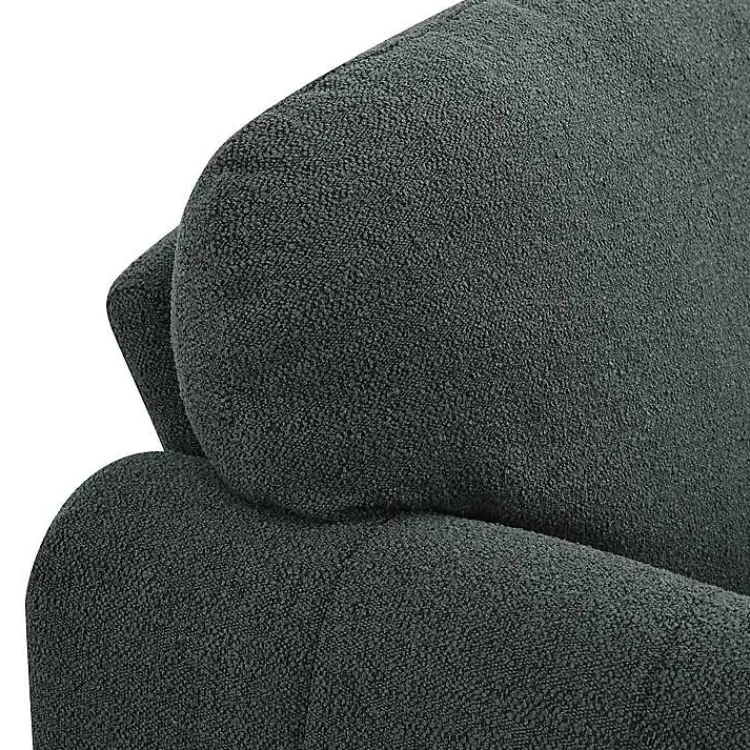 Kirklands Home Charcoal Lyon Sofa Gray Hot