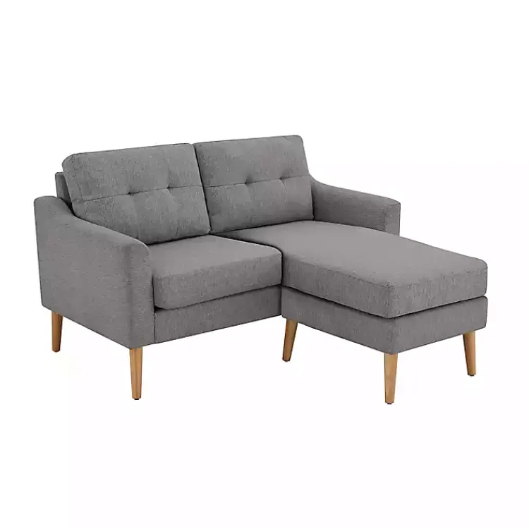 Kirklands Home Charcoal 2-pc. Loveseat & Ottoman Set Gray Sale