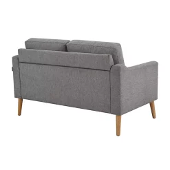 Kirklands Home Charcoal 2-pc. Loveseat & Ottoman Set Gray Sale