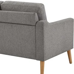 Kirklands Home Charcoal 2-pc. Loveseat & Ottoman Set Gray Sale