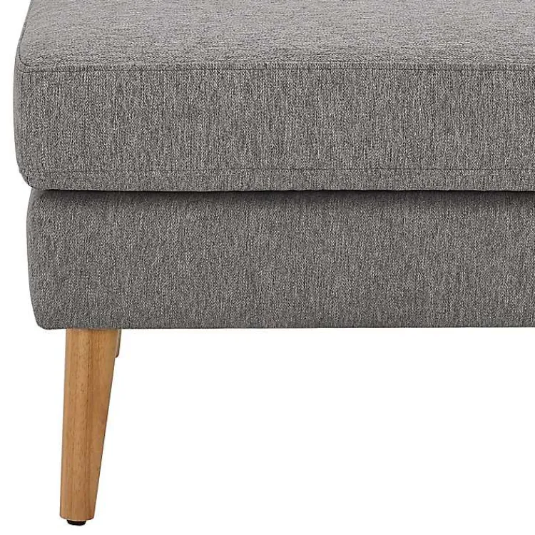 Kirklands Home Charcoal 2-pc. Loveseat & Ottoman Set Gray Sale