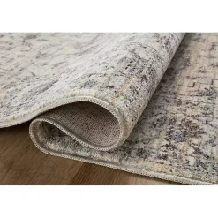 Kirklands Home Charcoal Sorrento Medallion Area Rug, 6x9 Gray Sale