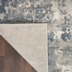 Kirklands Home Charcoal Tally Textured Area Rug, 3x5 Clearance