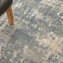 Kirklands Home Charcoal Tally Textured Area Rug, 3x5 Clearance