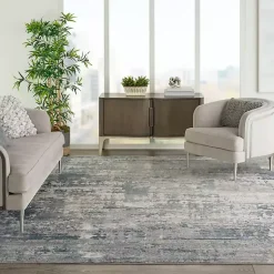 Kirklands Home Charcoal Tally Textured Area Rug, 7x9 Sale