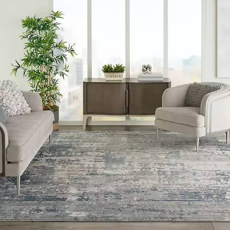 Kirklands Home Charcoal Tally Textured Area Rug, 7x9 Sale