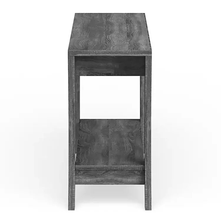 Kirklands Home Charcoal Wood 2-Drawer Console Table Gray Hot