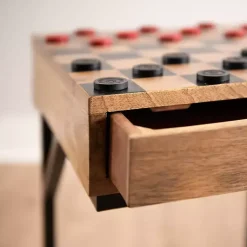 Kirklands Home Checkerboard C-Table Hot