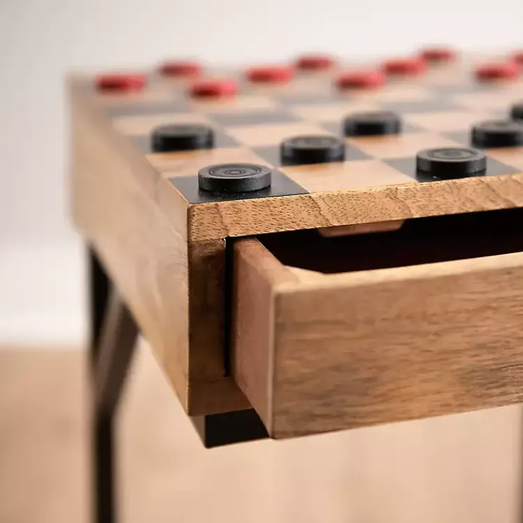 Kirklands Home Checkerboard C-Table Hot