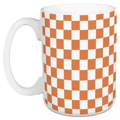 Kirklands Home Checkered Spooky Season Halloween Mugs, Set of 2