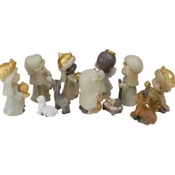 Christmas Decorations>Kirklands Home Cherubic Christmas 11-pc. Nativity Set