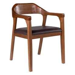 Kirklands Home Chestnut Ramus Dining Armchairs, Set of 2 Brown Online