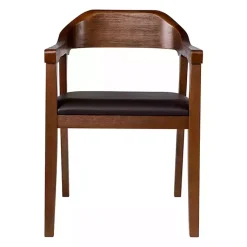 Kirklands Home Chestnut Ramus Dining Armchairs, Set of 2 Brown Online