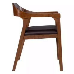 Kirklands Home Chestnut Ramus Dining Armchairs, Set of 2 Brown Online