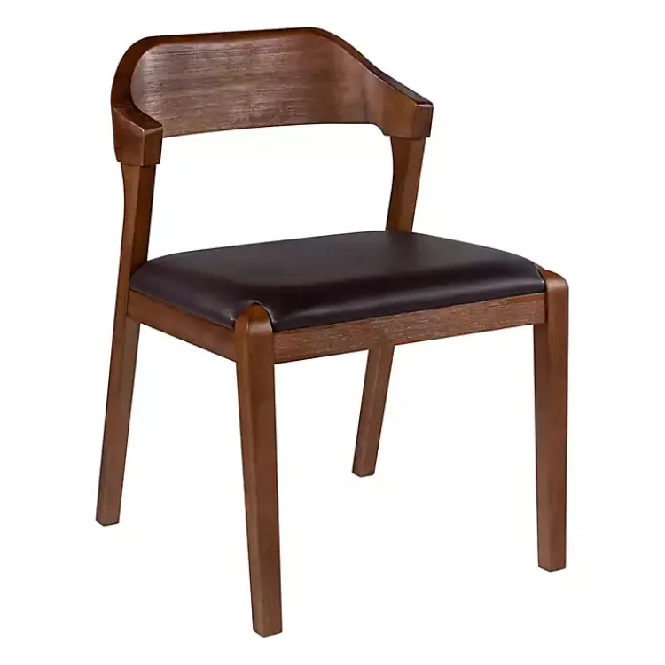 Kirklands Home Chestnut Ramus Dining Side Chairs, Set of 2 Brown Sale