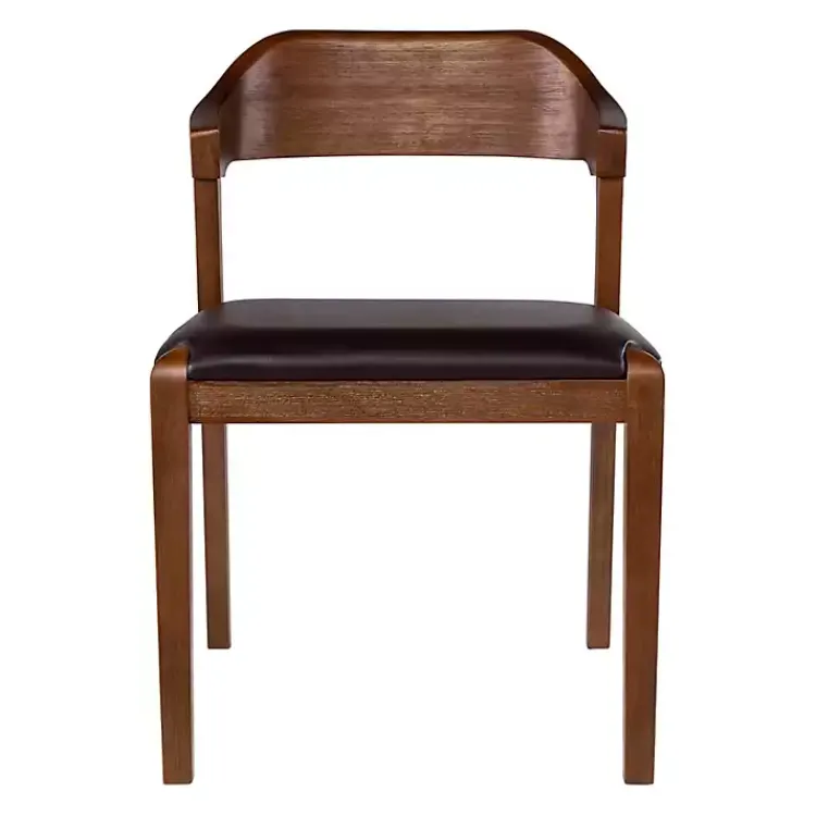 Kirklands Home Chestnut Ramus Dining Side Chairs, Set of 2 Brown Sale
