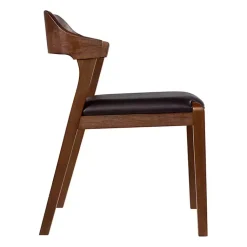 Kirklands Home Chestnut Ramus Dining Side Chairs, Set of 2 Brown Sale
