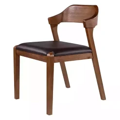 Kirklands Home Chestnut Ramus Dining Side Chairs, Set of 2 Brown Sale