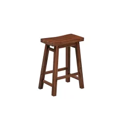 Kirklands Home Chestnut Sonoma Saddle Counter Stools, Set of 2 Brown Hot