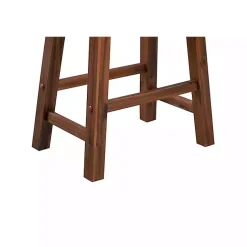 Kirklands Home Chestnut Sonoma Saddle Counter Stools, Set of 2 Brown Hot