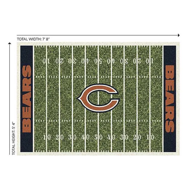 Kirklands Home Chicago Bears Home Field Area Rug, 6x8 Green