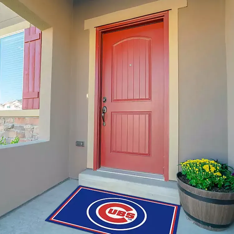 Kirklands Home Chicago Cubs Spirit Rug, 3x4 Discount