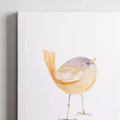 Kirklands Home Chickadee Birds Canvas Art Prints, Set of 2 New