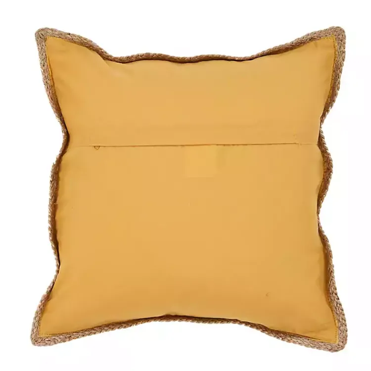 Pillows>Kirklands Home Chickadee Yellow Riley Pillow