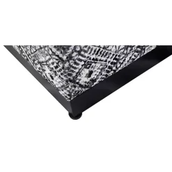 Kirklands Home Chinle Velvet Cube Ottoman Clearance