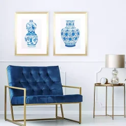 Kirklands Home Chinoiserie Vases II Framed Art Prints, Set of 2 Sale