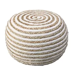 Poufs & Floor Cushions>Kirklands Home Chipper Braided Pouf