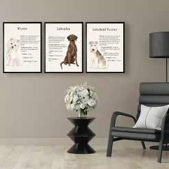 Kirklands Home Chocolate Labrador Facts Framed Wall Plaque Best