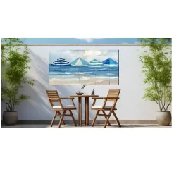 Kirklands Home Chorus Line Outdoor Canvas Art Print