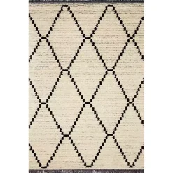 Kirklands Home Chris Loves Julia x Loloi Alice Cream Runner, 2x4 New
